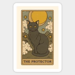 The Protector - Cat Tarot Sticker